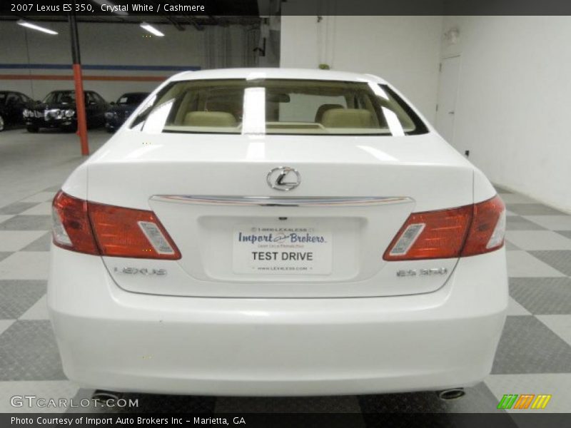 Crystal White / Cashmere 2007 Lexus ES 350