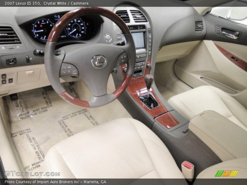 Crystal White / Cashmere 2007 Lexus ES 350