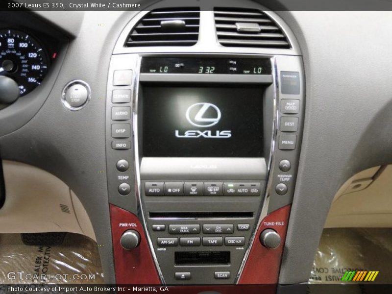 Crystal White / Cashmere 2007 Lexus ES 350