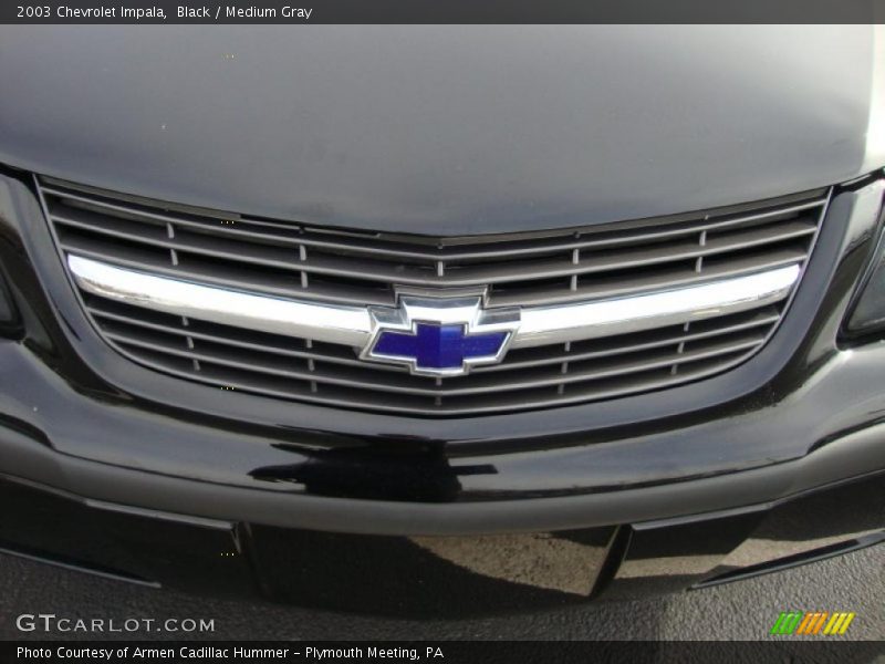 Black / Medium Gray 2003 Chevrolet Impala