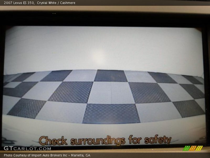 Crystal White / Cashmere 2007 Lexus ES 350