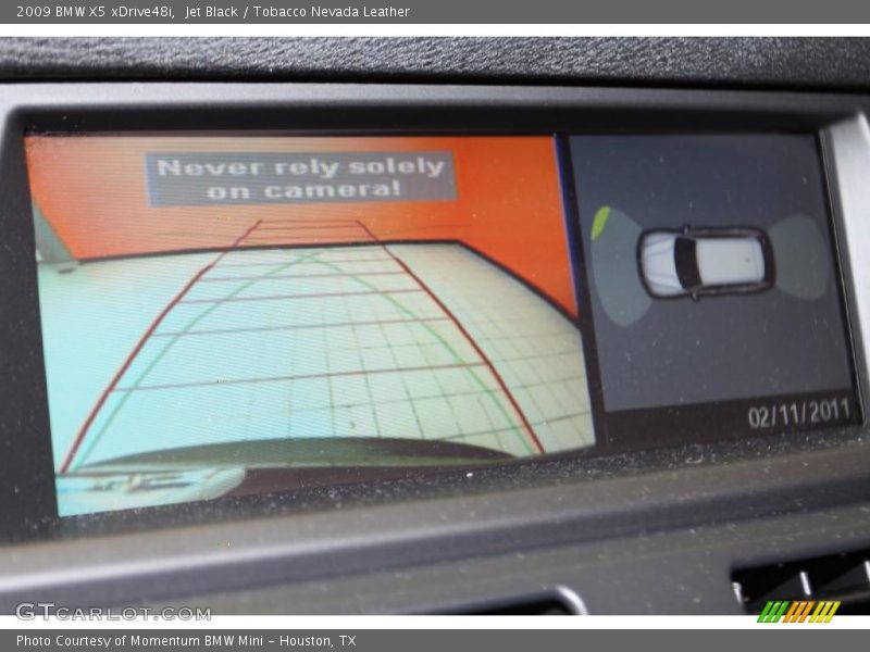 Jet Black / Tobacco Nevada Leather 2009 BMW X5 xDrive48i