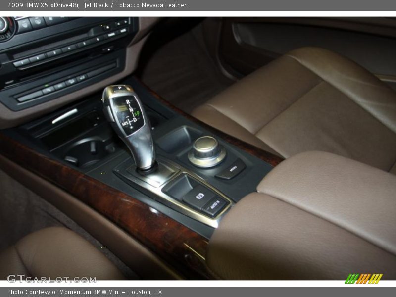 Jet Black / Tobacco Nevada Leather 2009 BMW X5 xDrive48i