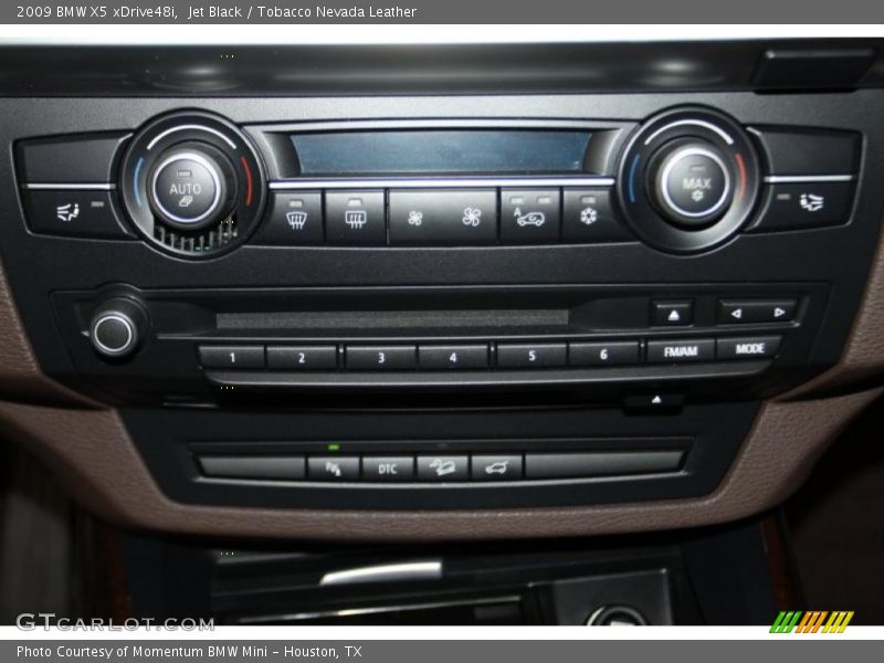Jet Black / Tobacco Nevada Leather 2009 BMW X5 xDrive48i