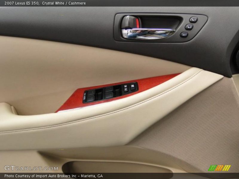 Crystal White / Cashmere 2007 Lexus ES 350