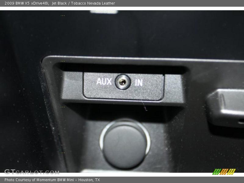 Jet Black / Tobacco Nevada Leather 2009 BMW X5 xDrive48i