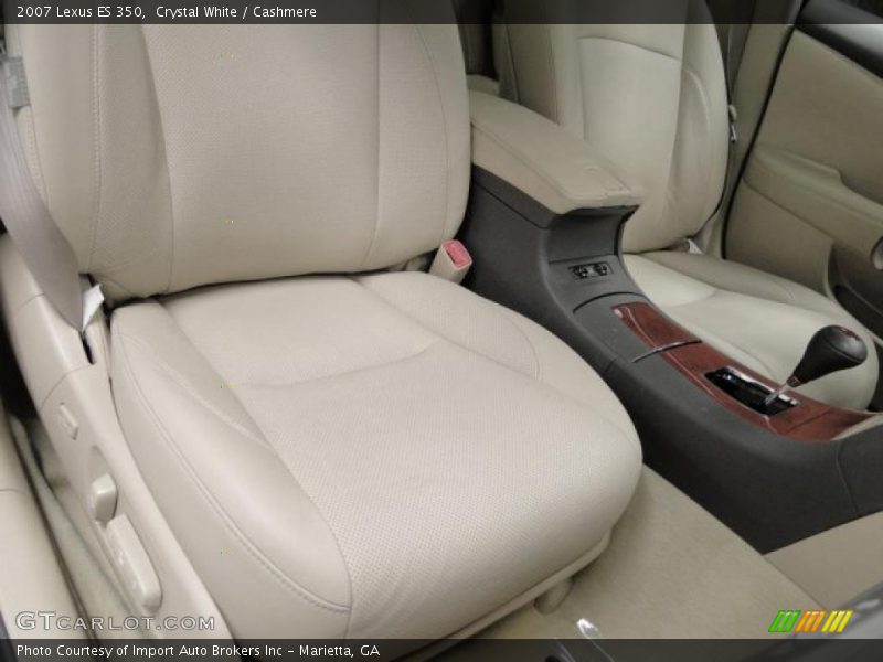 Crystal White / Cashmere 2007 Lexus ES 350