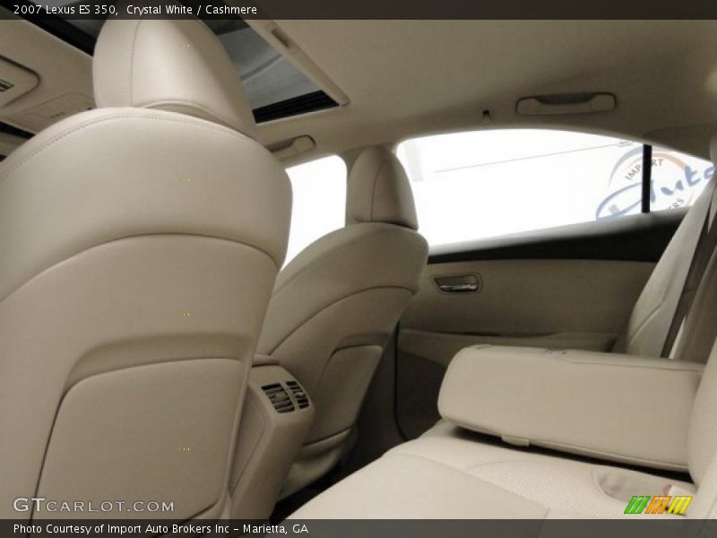 Crystal White / Cashmere 2007 Lexus ES 350