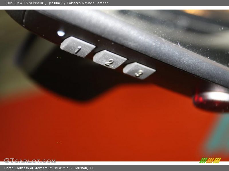 Jet Black / Tobacco Nevada Leather 2009 BMW X5 xDrive48i