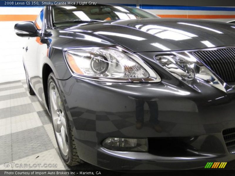 Smoky Granite Mica / Light Gray 2008 Lexus GS 350