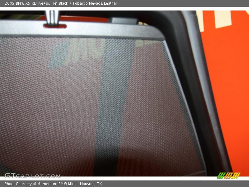 Jet Black / Tobacco Nevada Leather 2009 BMW X5 xDrive48i