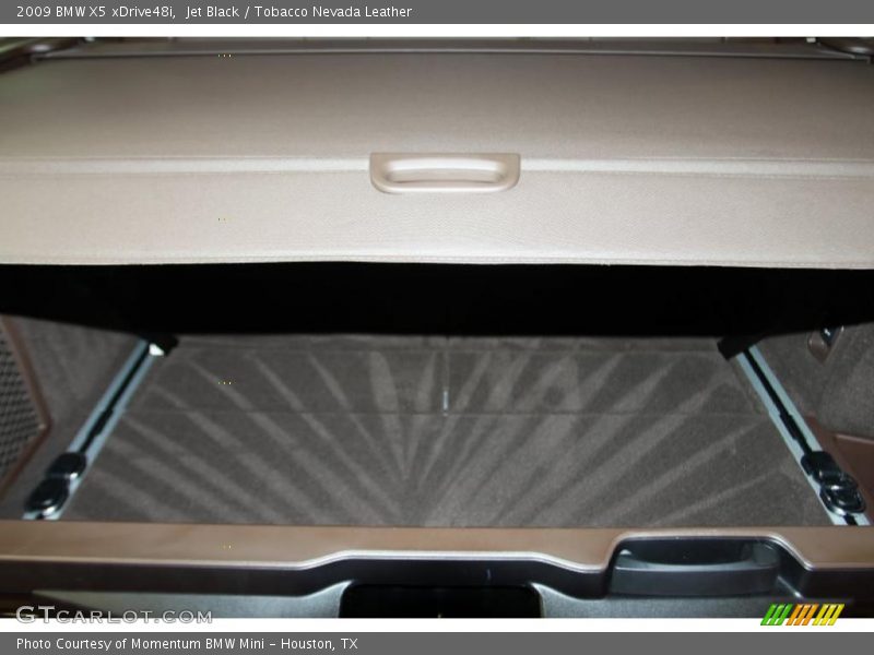 Jet Black / Tobacco Nevada Leather 2009 BMW X5 xDrive48i