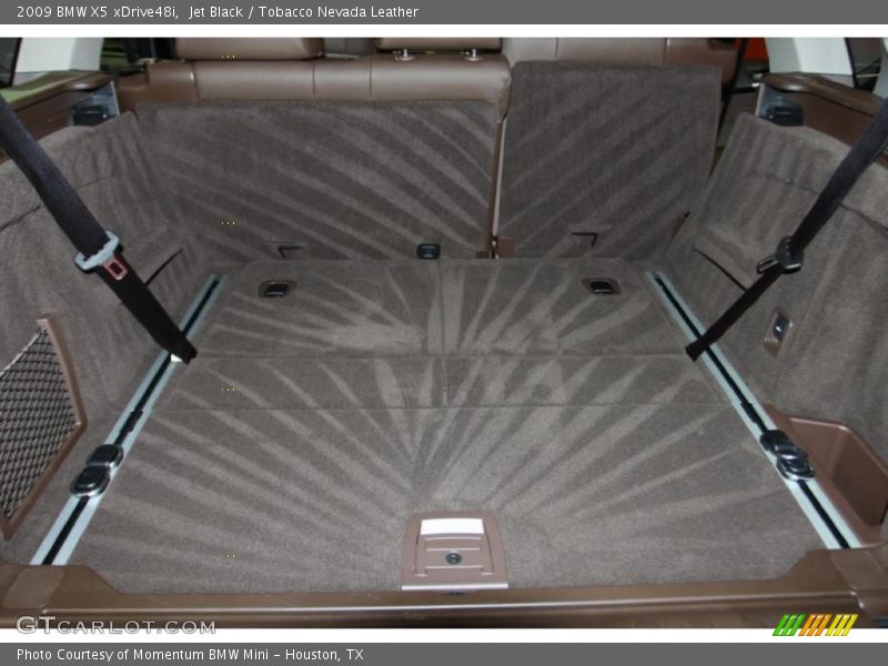 Jet Black / Tobacco Nevada Leather 2009 BMW X5 xDrive48i