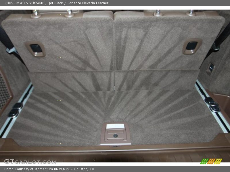 Jet Black / Tobacco Nevada Leather 2009 BMW X5 xDrive48i