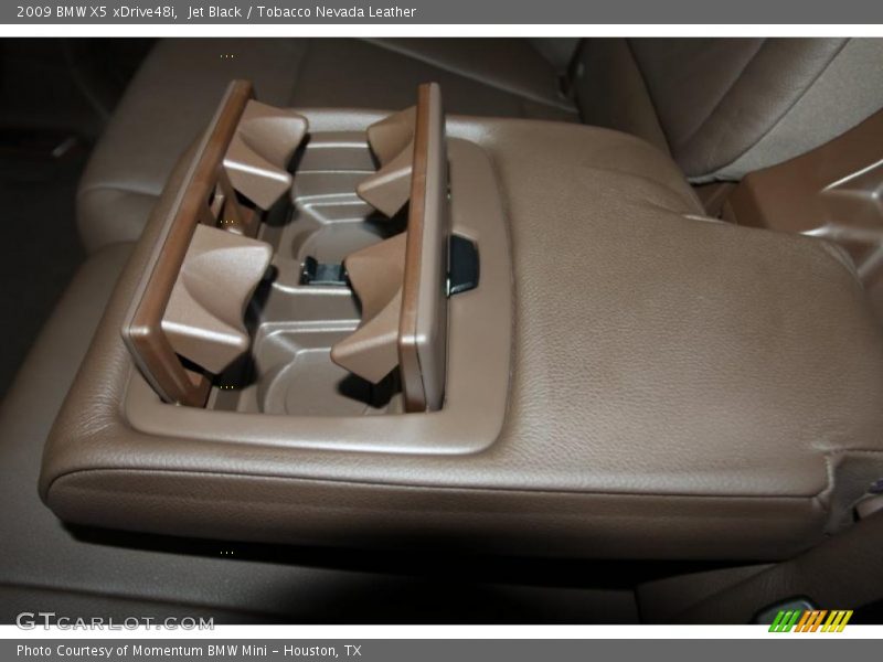 Jet Black / Tobacco Nevada Leather 2009 BMW X5 xDrive48i