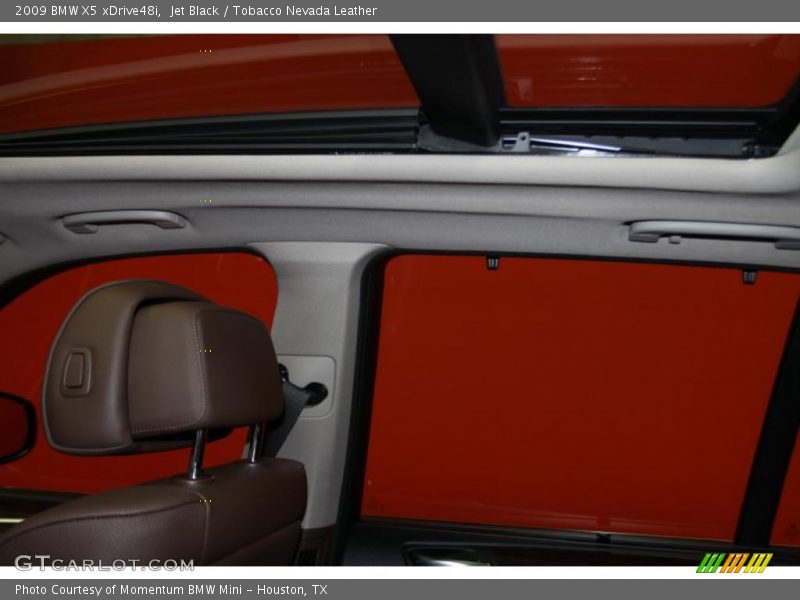 Jet Black / Tobacco Nevada Leather 2009 BMW X5 xDrive48i