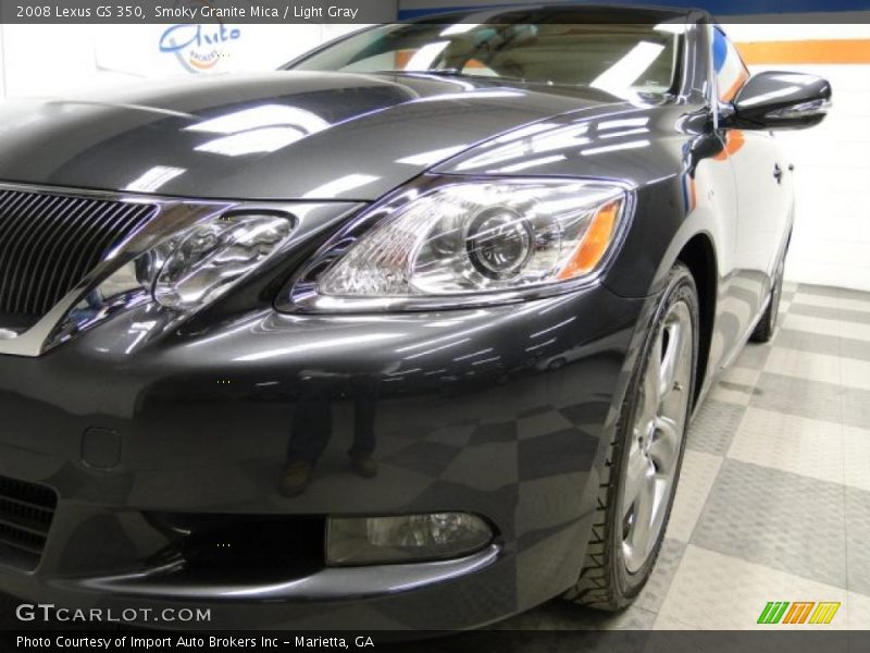 Smoky Granite Mica / Light Gray 2008 Lexus GS 350