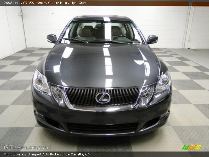 Smoky Granite Mica / Light Gray 2008 Lexus GS 350