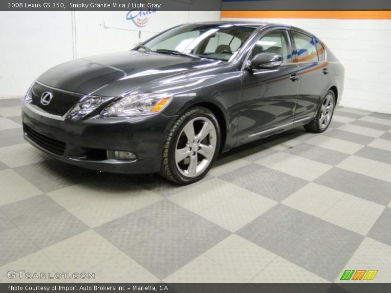 Smoky Granite Mica / Light Gray 2008 Lexus GS 350