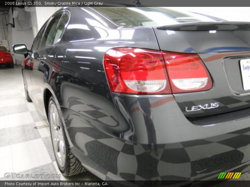 Smoky Granite Mica / Light Gray 2008 Lexus GS 350