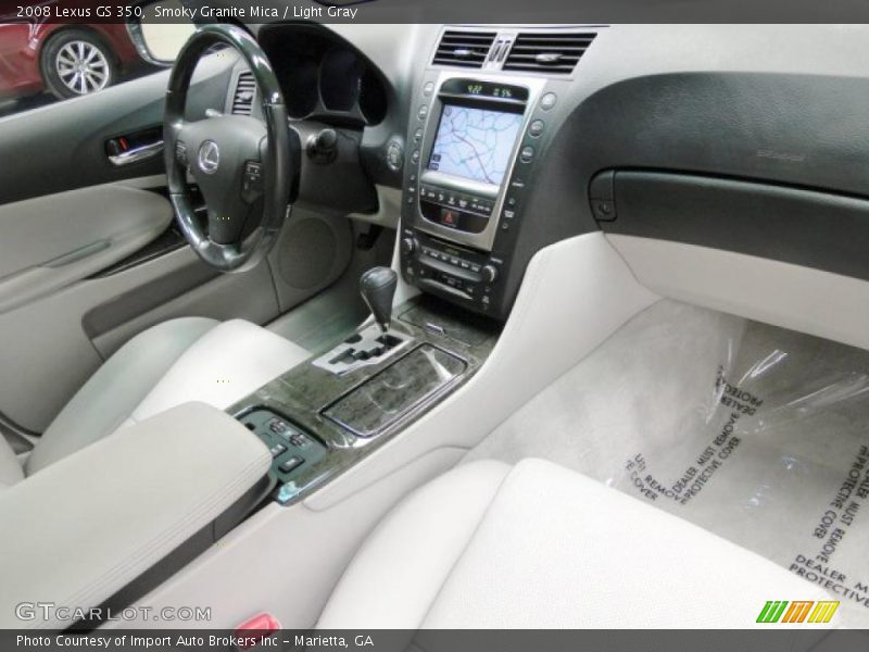 Smoky Granite Mica / Light Gray 2008 Lexus GS 350