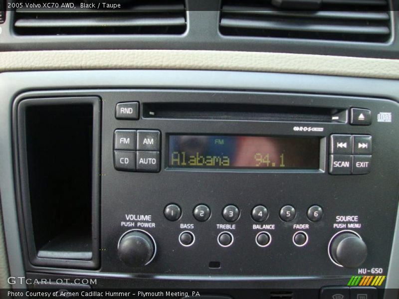 Black / Taupe 2005 Volvo XC70 AWD