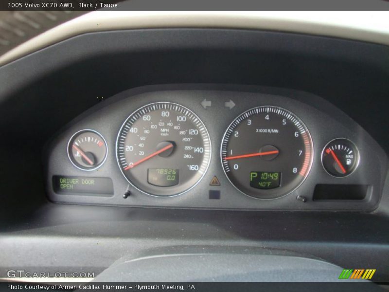  2005 XC70 AWD AWD Gauges