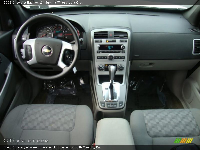Summit White / Light Gray 2008 Chevrolet Equinox LS