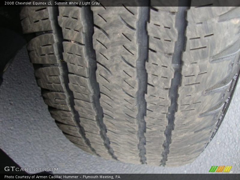 Summit White / Light Gray 2008 Chevrolet Equinox LS