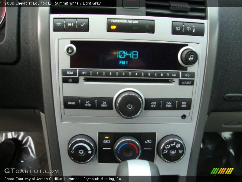 Summit White / Light Gray 2008 Chevrolet Equinox LS
