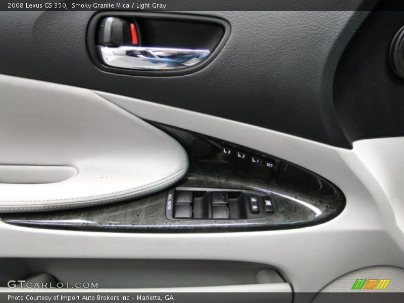 Smoky Granite Mica / Light Gray 2008 Lexus GS 350