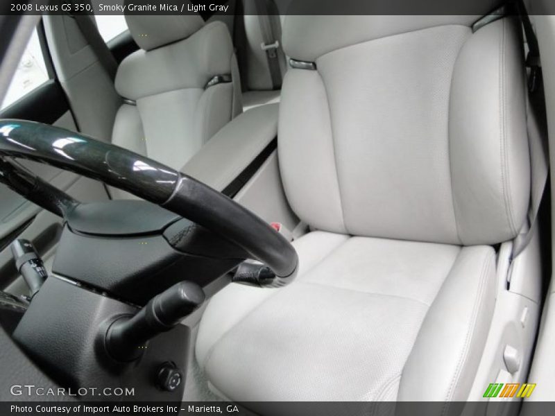 Smoky Granite Mica / Light Gray 2008 Lexus GS 350