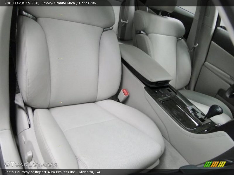 Smoky Granite Mica / Light Gray 2008 Lexus GS 350