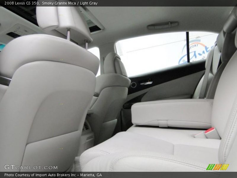 Smoky Granite Mica / Light Gray 2008 Lexus GS 350