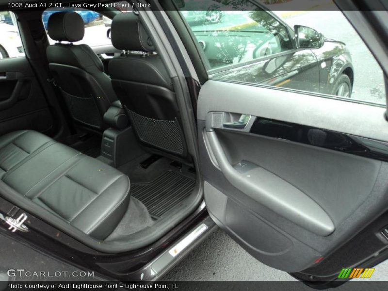 Lava Grey Pearl Effect / Black 2008 Audi A3 2.0T