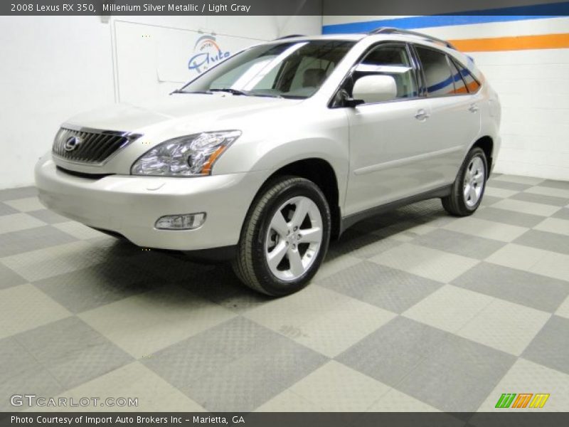 Millenium Silver Metallic / Light Gray 2008 Lexus RX 350