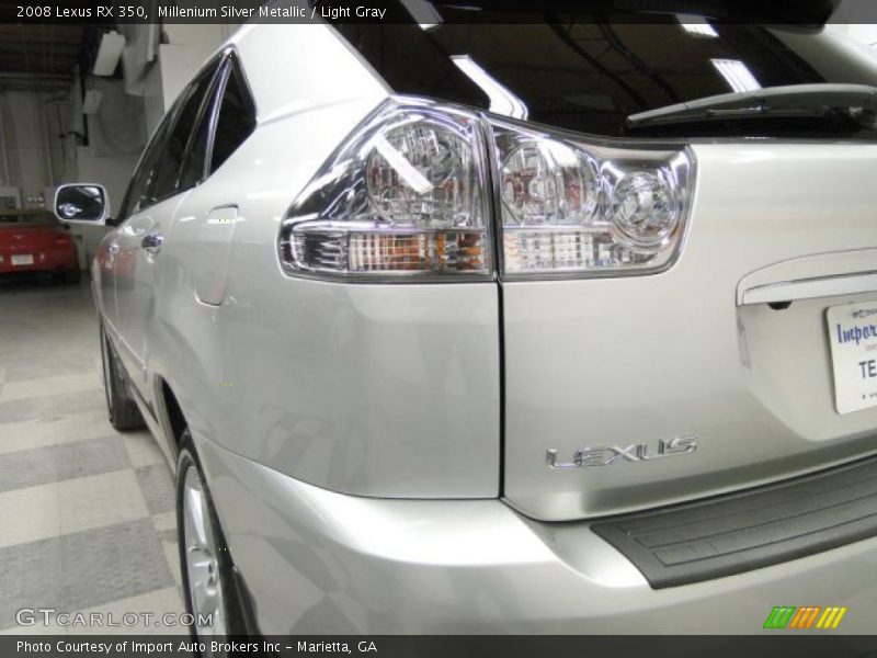 Millenium Silver Metallic / Light Gray 2008 Lexus RX 350