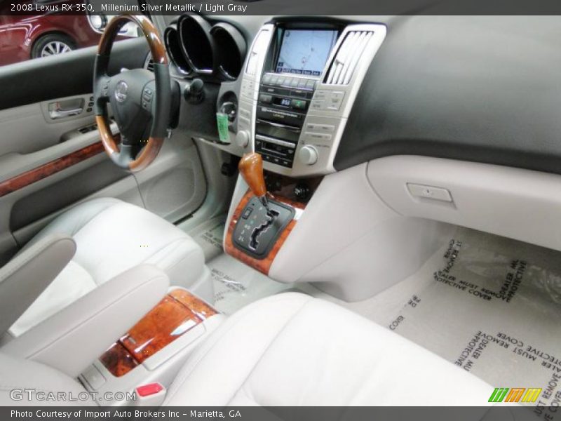 Millenium Silver Metallic / Light Gray 2008 Lexus RX 350