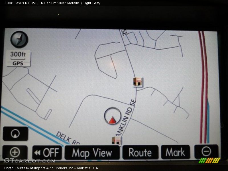 Millenium Silver Metallic / Light Gray 2008 Lexus RX 350