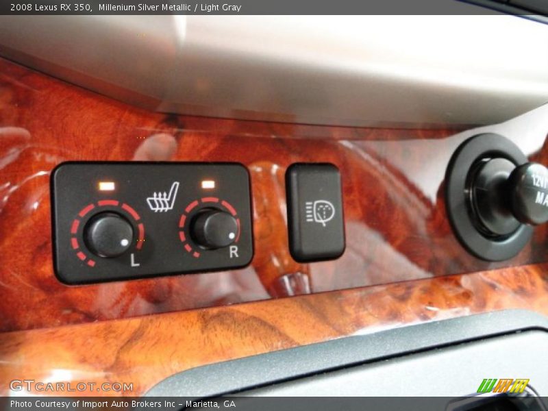 Millenium Silver Metallic / Light Gray 2008 Lexus RX 350