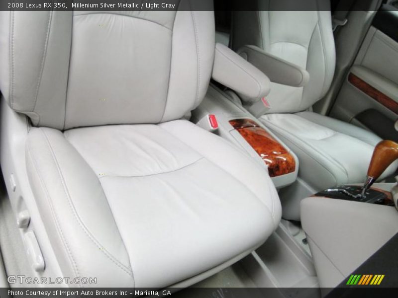 Millenium Silver Metallic / Light Gray 2008 Lexus RX 350