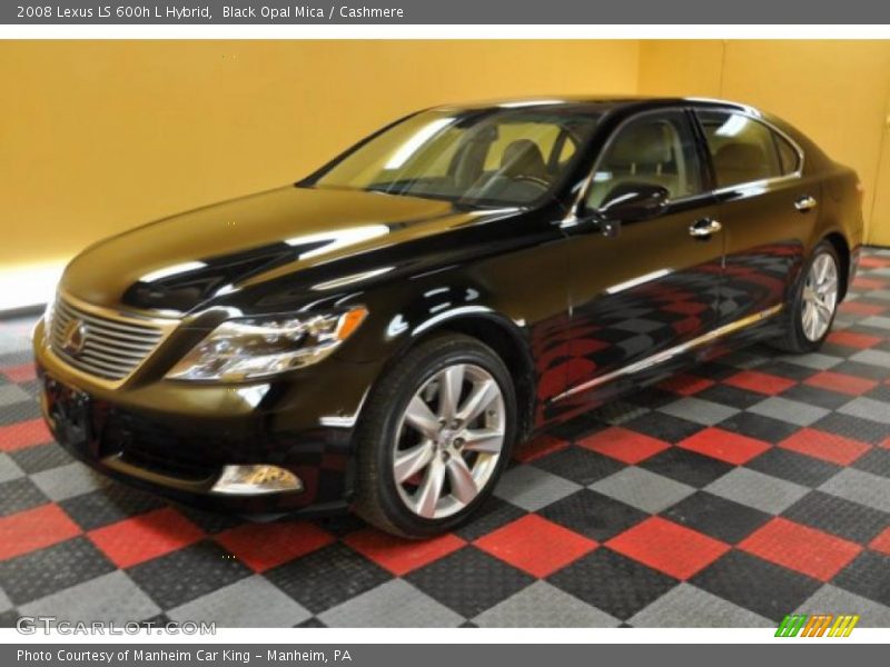 Black Opal Mica / Cashmere 2008 Lexus LS 600h L Hybrid