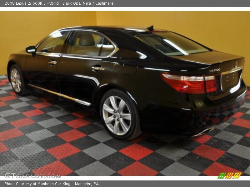 Black Opal Mica / Cashmere 2008 Lexus LS 600h L Hybrid