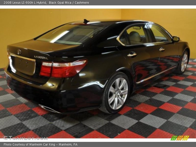 Black Opal Mica / Cashmere 2008 Lexus LS 600h L Hybrid