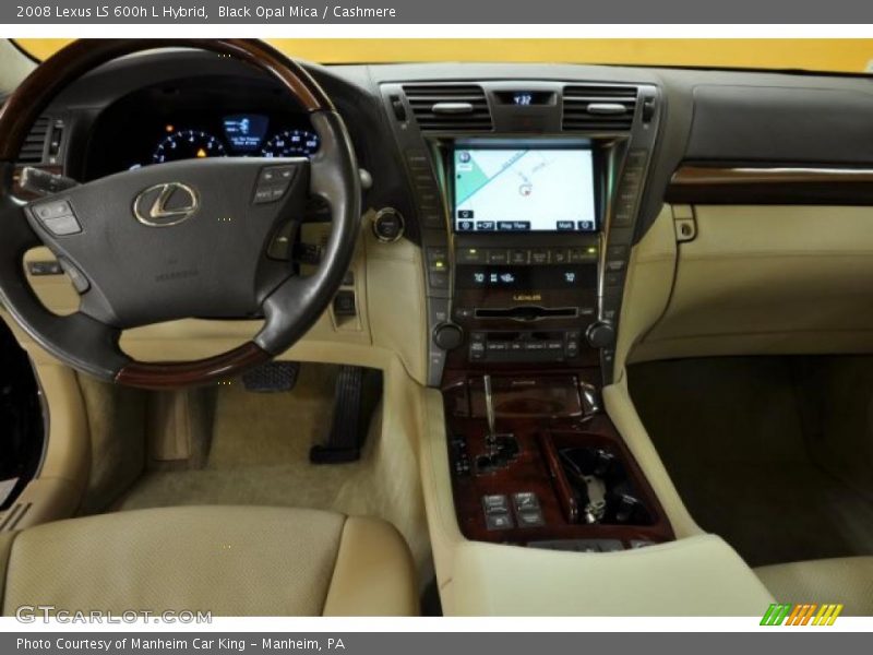 Black Opal Mica / Cashmere 2008 Lexus LS 600h L Hybrid