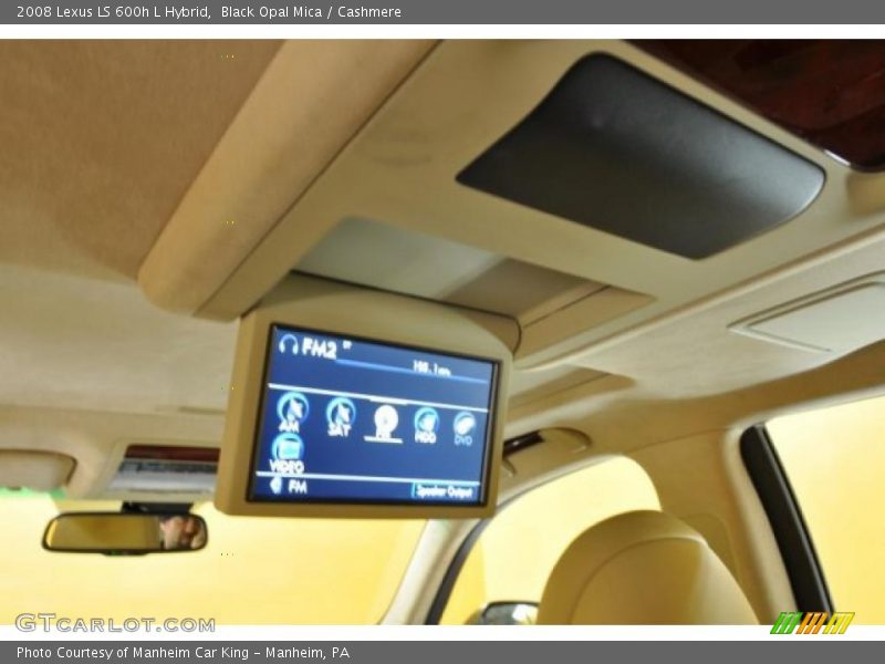 Black Opal Mica / Cashmere 2008 Lexus LS 600h L Hybrid