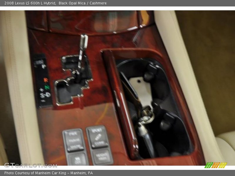 Black Opal Mica / Cashmere 2008 Lexus LS 600h L Hybrid