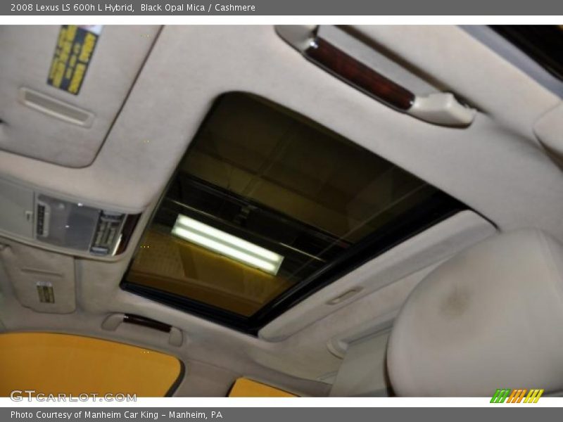 Black Opal Mica / Cashmere 2008 Lexus LS 600h L Hybrid