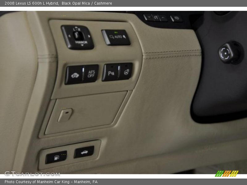 Black Opal Mica / Cashmere 2008 Lexus LS 600h L Hybrid