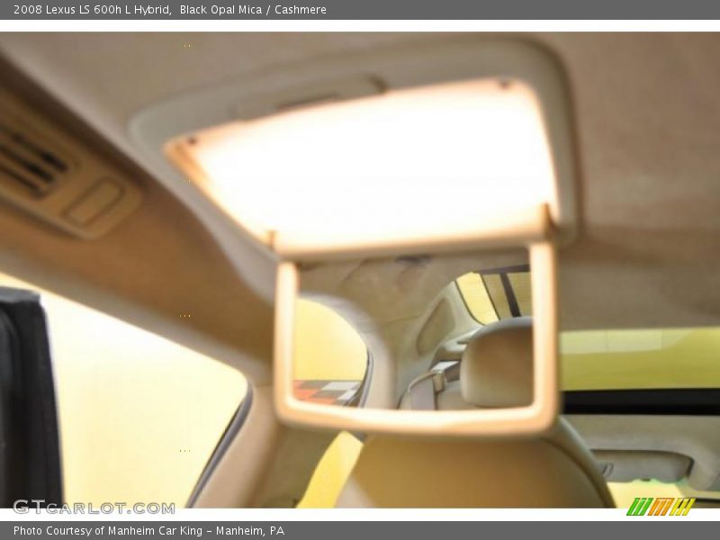 Black Opal Mica / Cashmere 2008 Lexus LS 600h L Hybrid